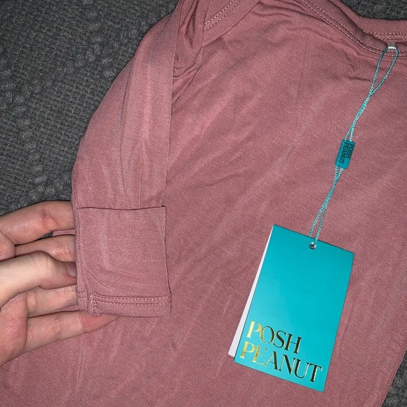 Dusty Rose Posh Peanut Gown - Picture 2 of 5